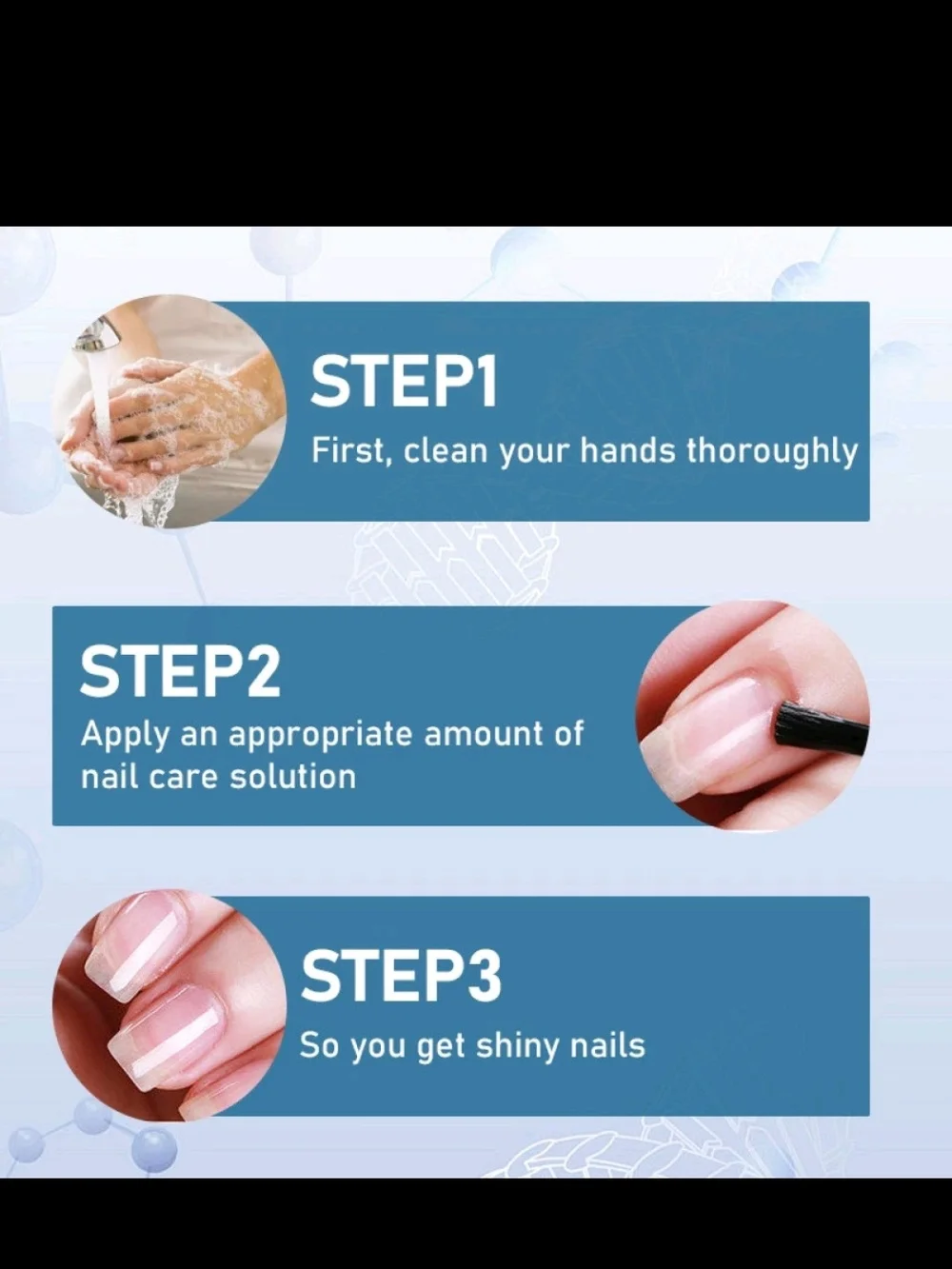 Rozino 3 Days Nail Care Keratin Treatment - Translucent Glossy Finish